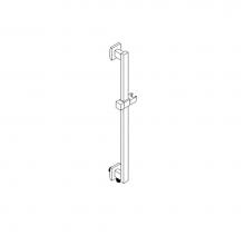 Artos F703-9CH - Square Slide Rail Set Only with Outlet Chrome