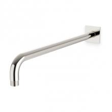 Artos F902-27PN - Wall Mount Shower Arm R+S Escutcheon, Polished Nickel