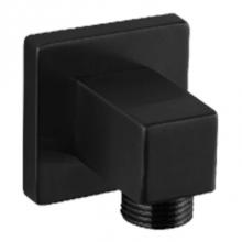 Artos F902-39BK - Shower Outlet Elbow SQU Black