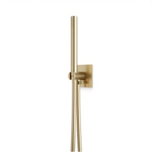 Artos F902-45SB - Flexible Hose Shower Kit with Integrated Water Outlet R + S Satin Brass