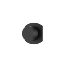 Artos F906A-16TKBK - Transitional Volume Control Trim Kit with Round Handle Matte Black