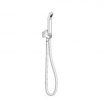 Artos F907-26CH - Milan Flexible Hose Shower Kit with Integrated Water Outlet, Chrome
