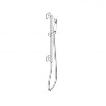 Artos F907-36CH - Otella Flexible Hose Shower Kit with Slide Bar & Integrated Water Outlet, Chrome