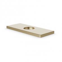 Artos F910-4SB - Trova Square 6'' Cover Plate Satin Brass