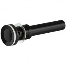 Artos F910-5BK - Touch Drain with Overflow and Tail Black