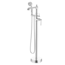 Artos FS511TKCH - Classic Floor Mount Tub Filler Trim Kit with Hand Held Shower Chrome