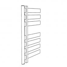 Artos MS06950H-CH - Lioni 27'' x 20'' Towel Warmer Hydronic