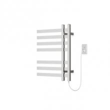 Artos MS06950RP-BN - Lioni Square 27'' x 20'' Plug-In Towel Dryer with Hardwire Kit on Right Brushe