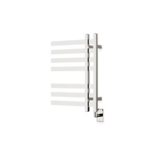 Artos MS06950RW-PN - Lioni Square 27'' x 20'' Hardwired Towel Dryer with Hardwire Kit on Right Poli