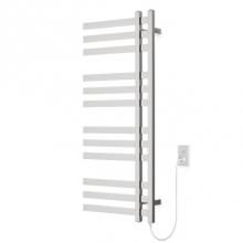 Artos MS12250RP-BN - Lioni Square 48'' x 20'' Plug-In Towel Dryer with Hardwire Kit on Right Brushe