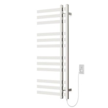 Artos MS12250RP-PN - Lioni Square 48'' x 20'' Plug-In Towel Dryer with Hardwire Kit on Right Polish