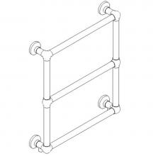 Artos T-STO60H-CH - Stour Wall Mount Towel Warmer 27'' x 24'' Hydronic