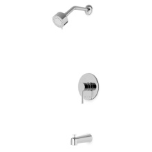 Artos TS162CH - Trova Round Pressure Balance Tub / Shower Trim Kit Chrome