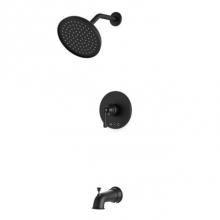 Artos TS182BK - Trova Classic Pressure Balance Tub / Shower Trim Kit Matte Black