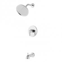 Artos TS182CH - Trova Classic Pressure Balance Tub / Shower Trim Kit Chrome