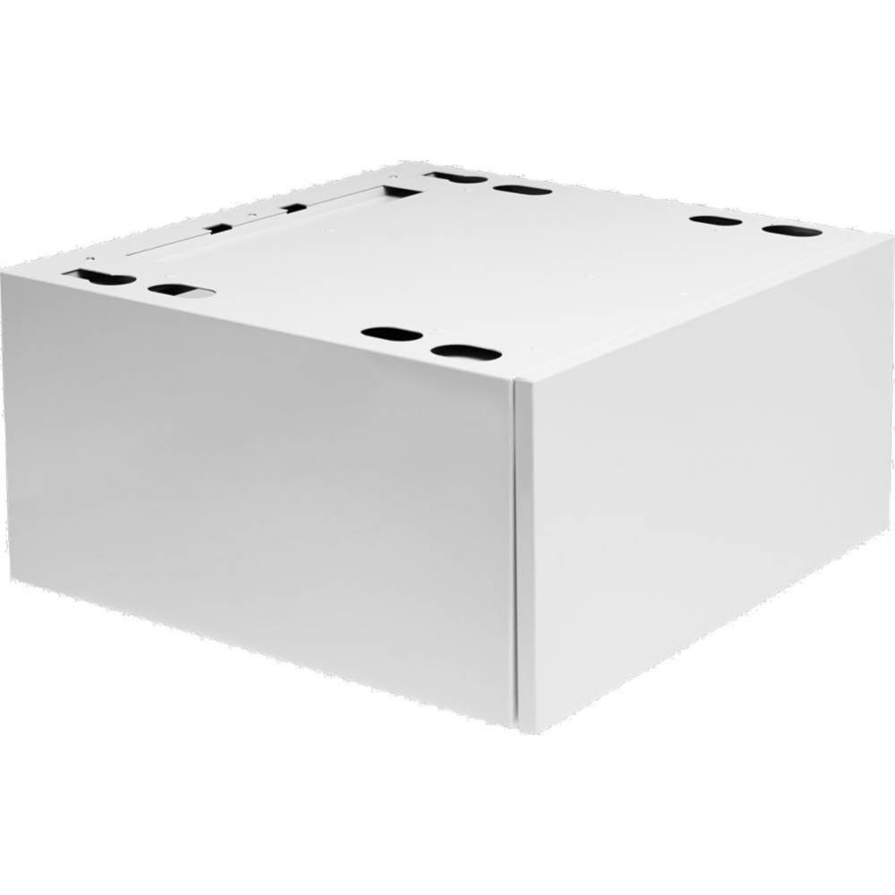 Pedestal Drawer w/shelf White (Fits Classic Only)