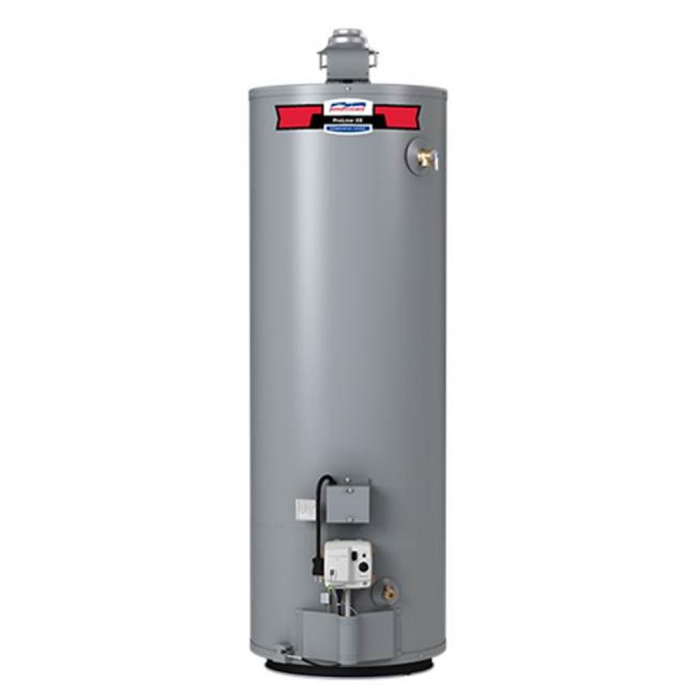ProLine® XE 40 Gallon Short High Efficiency Natural Gas Water Heater - 6 Year Warranty