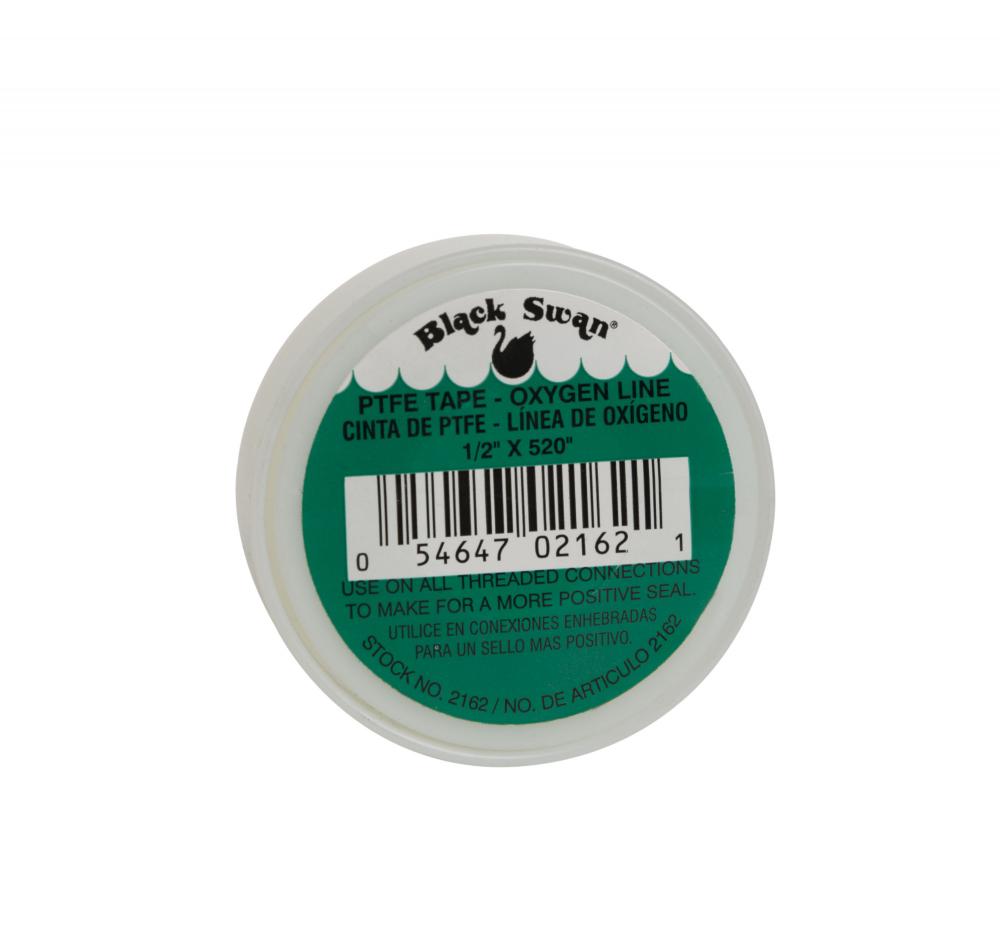 1/2 x 520 PTFE Tape Green Oxygen