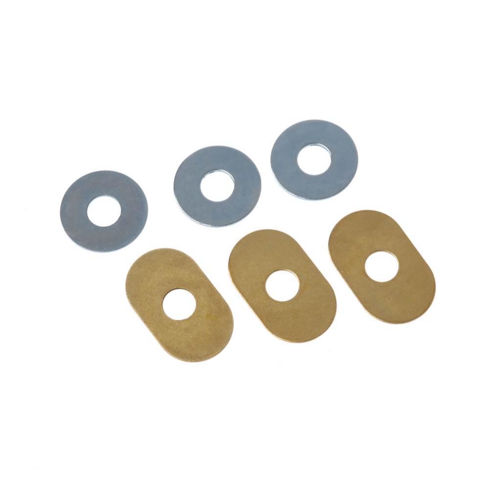 Oval Washers-Brass Plated