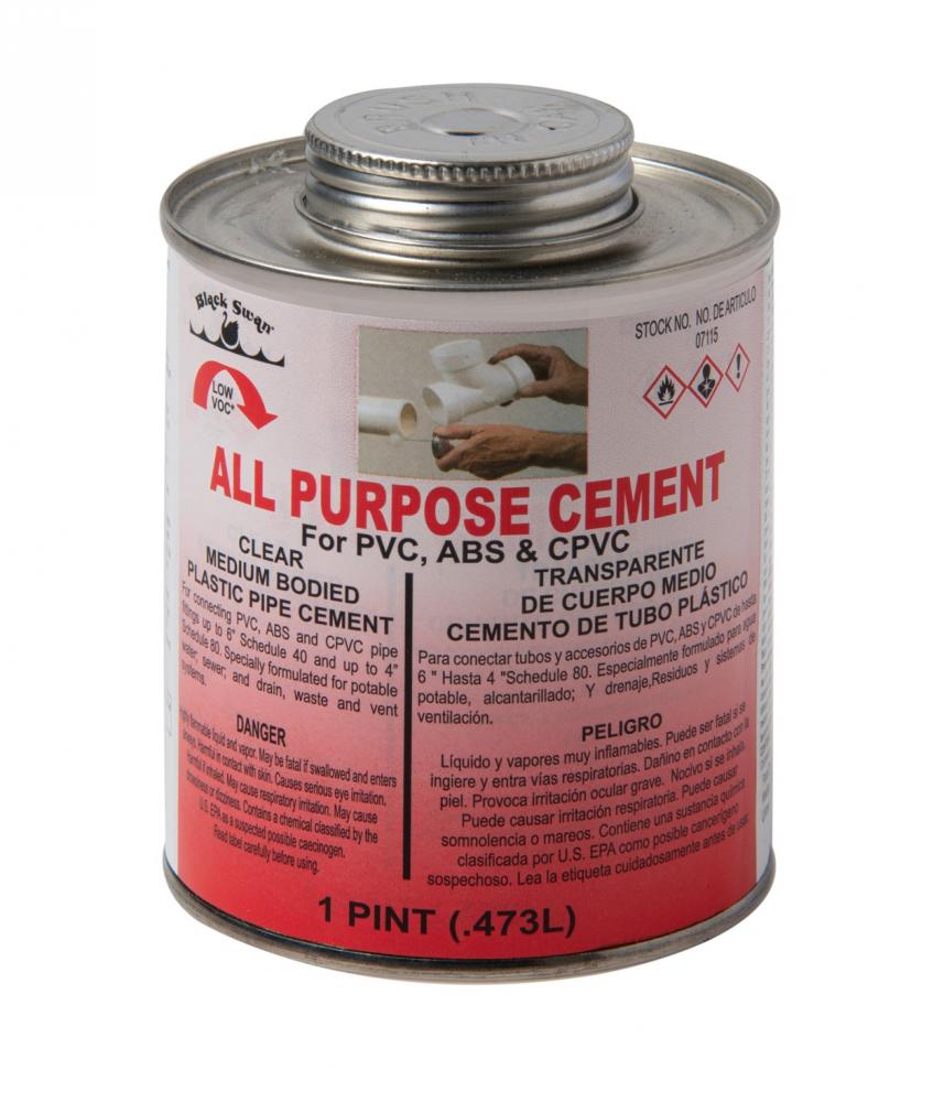 1/2 pint 3 Way Cement (Clear) - Medium Bodied