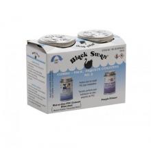 Black Swan 08440 - 1/4 pint Combo Pack No. 2 - Wet-Or-Dry PVC Cement (Blue) - Medium Bodied & Purple Primer