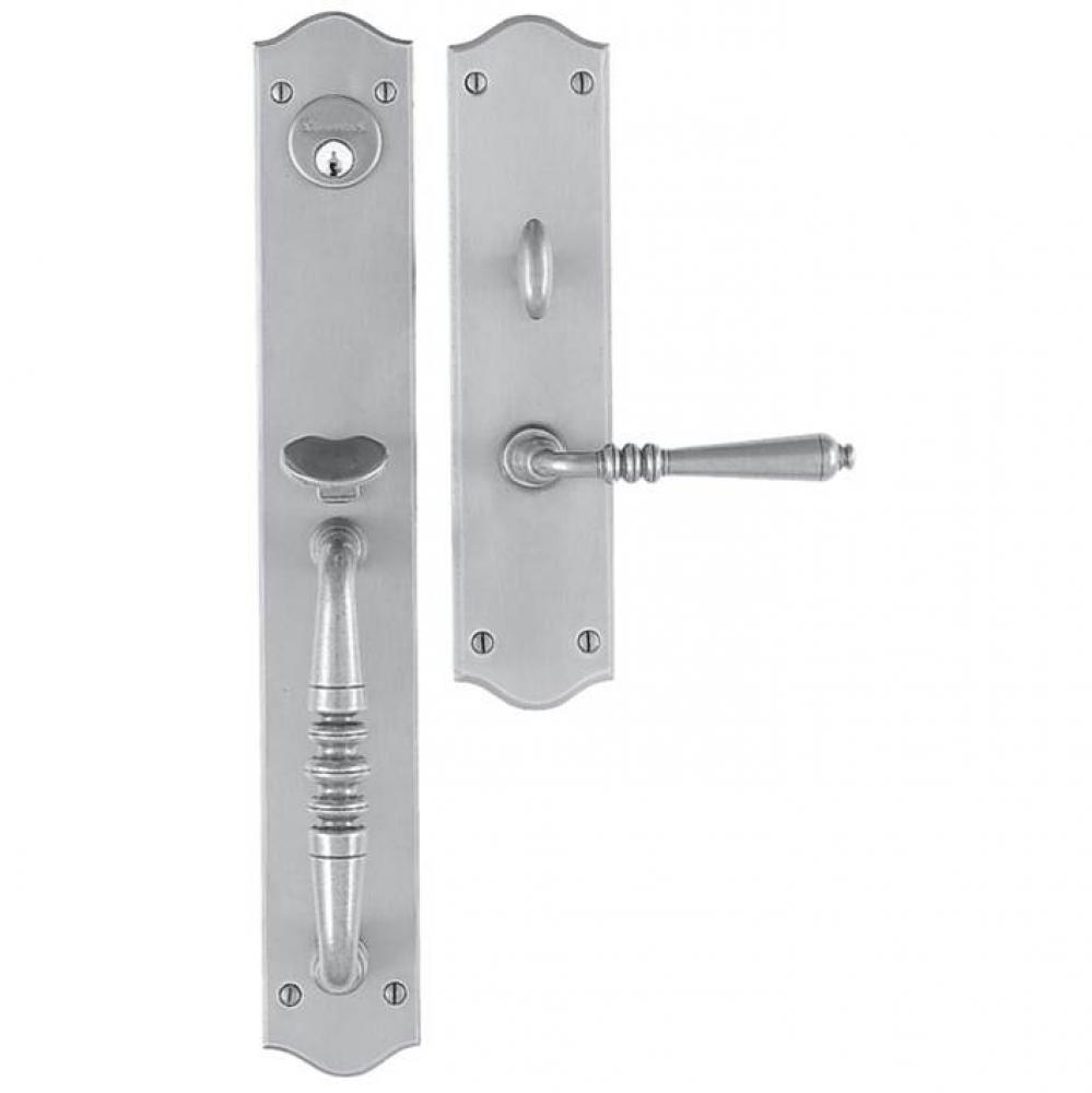 Orsay Entrance Handle Set - Complete single cylinder set for 1 3/4'' door