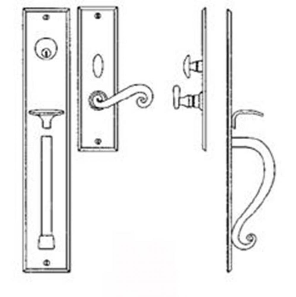 Entrance Handle Set - Trim set without mechanism