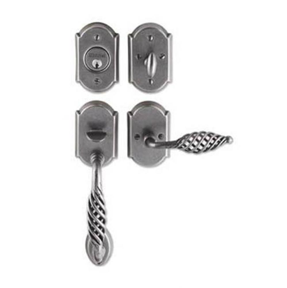 Tubular Entrance Handle Set - Complete full dummy set