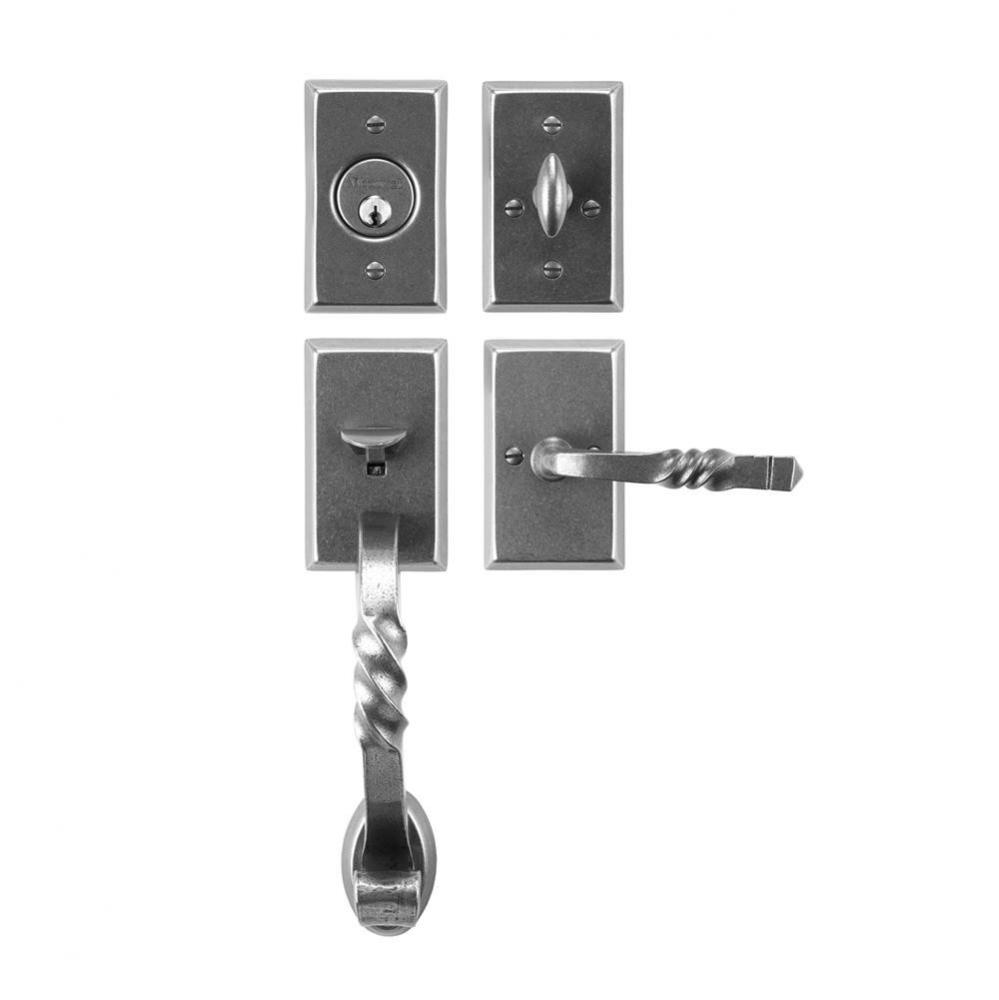 Tubular Entrance Handle Set - Complete full dummy set