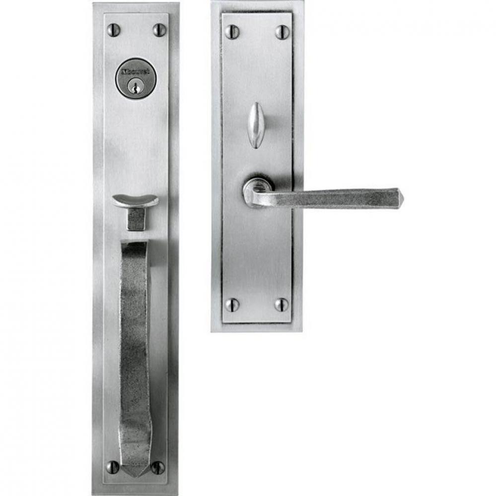 Entrance Handle Set - Complete single cylinder set for 1 3/4'' door