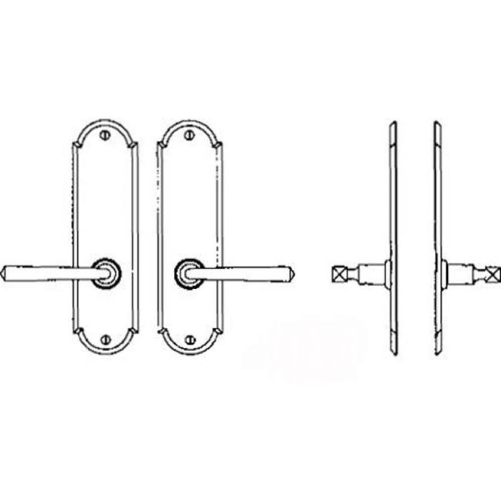 Interior Escutcheon Set - Complete single dummy set