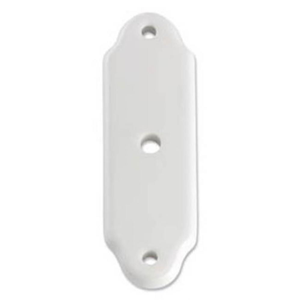 Porcelaine Cabinet Escutcheons (round hole)