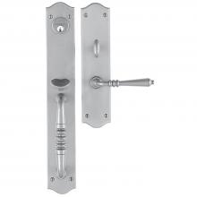 Bouvet 2508-144-007 - Orsay Entrance Handle Set - Complete single cylinder set for 1 3/4'' door