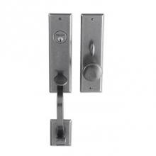 Bouvet 2806-144-007 - Entrance Handle Set - Complete single cylinder set for 1 3/4'' door