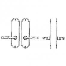 Bouvet 4512-51-007 - Interior Escutcheon Set - Complete passage set