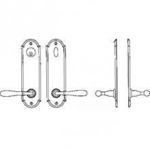 Bouvet 4603-101-007 - Entry Tubular or Mortise set - Complete full dummy set to match 144 fonction