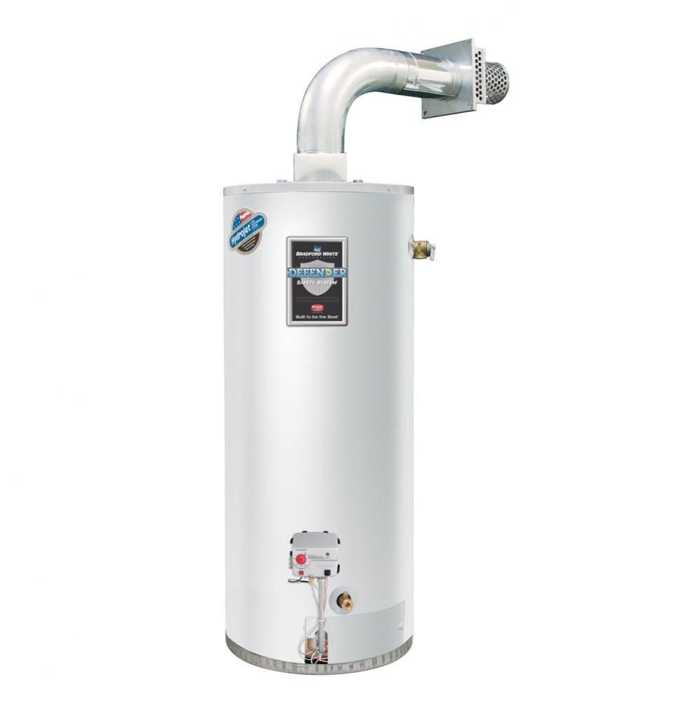 Defender Safety System, 40 Gallon Residential Gas (Liquid Propane) Direct Vent Water Heater (No Ve