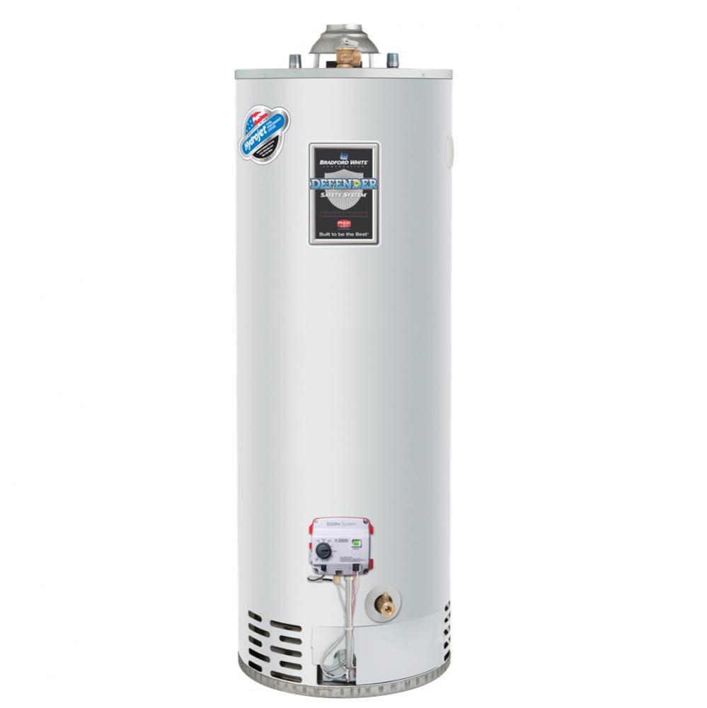 Defender Safety System, 40 Gallon Tall Residential Gas (Liquid Propane) Atmospheric Vent Water Hea