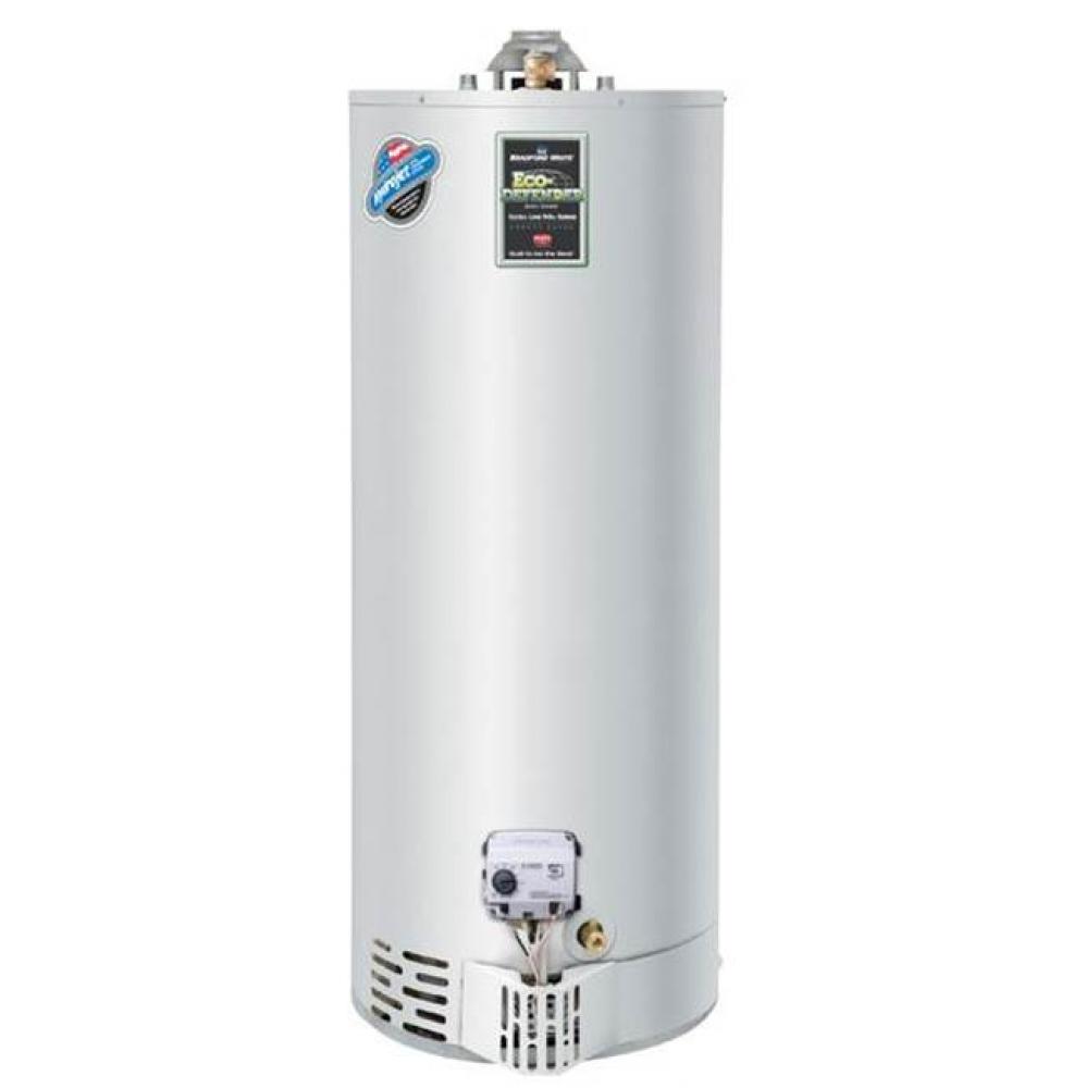 Ultra Low NOx Eco-Defender Safety System, 50 Gallon Tall Residential Gas (Natural) Atmospheric Ven