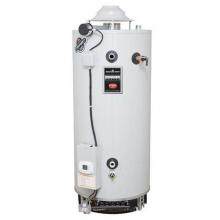 Bradford White D100L300E5N - 100 Gallon Commercial Gas (Natural) Atmospheric Vent Water Heater with Flue Damper and Electronic