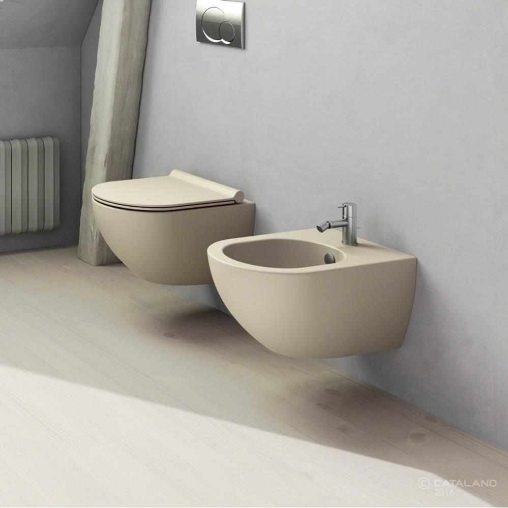 SFERA NEW FLUSH 55 WALL-HUNG WC GREY MATT (RIMLESS