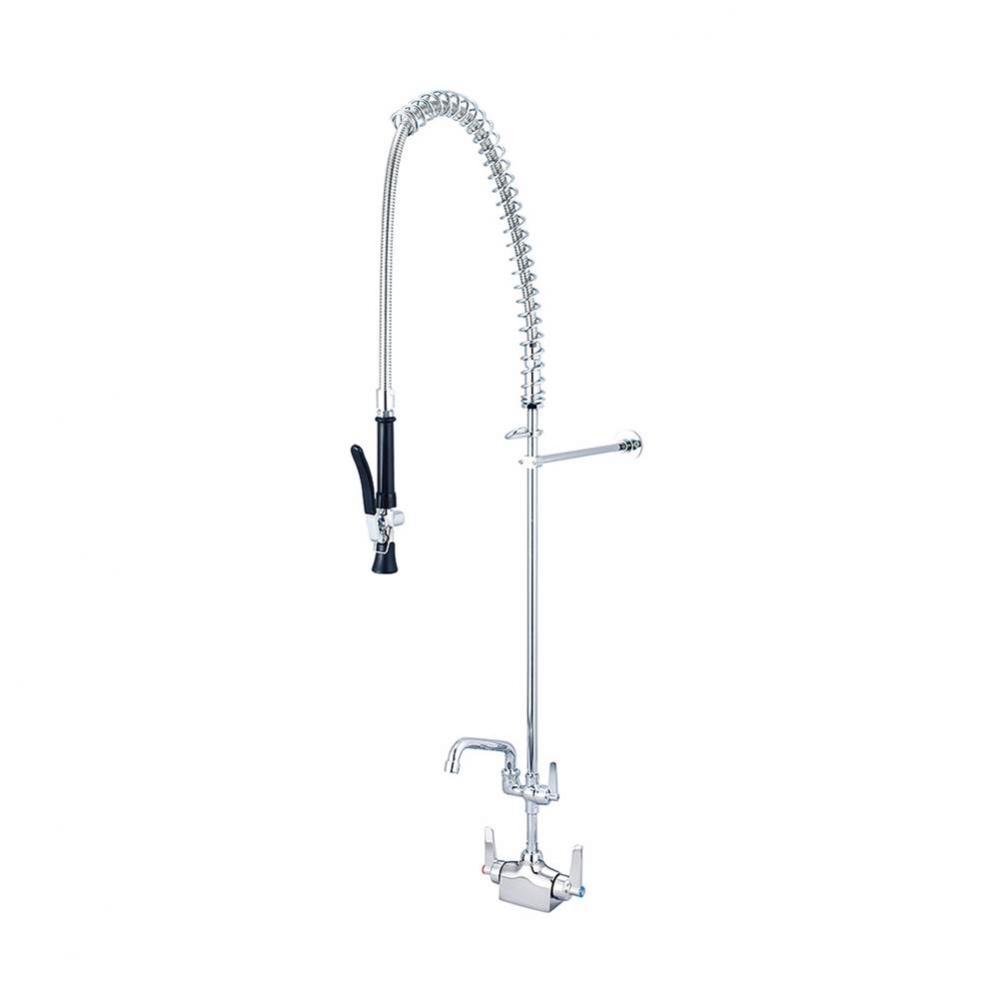 Pre-Rinse-1 Hole Lvr Hdl Add-On Faucet 6'' Tube Spt Ceramic Cart-Pc