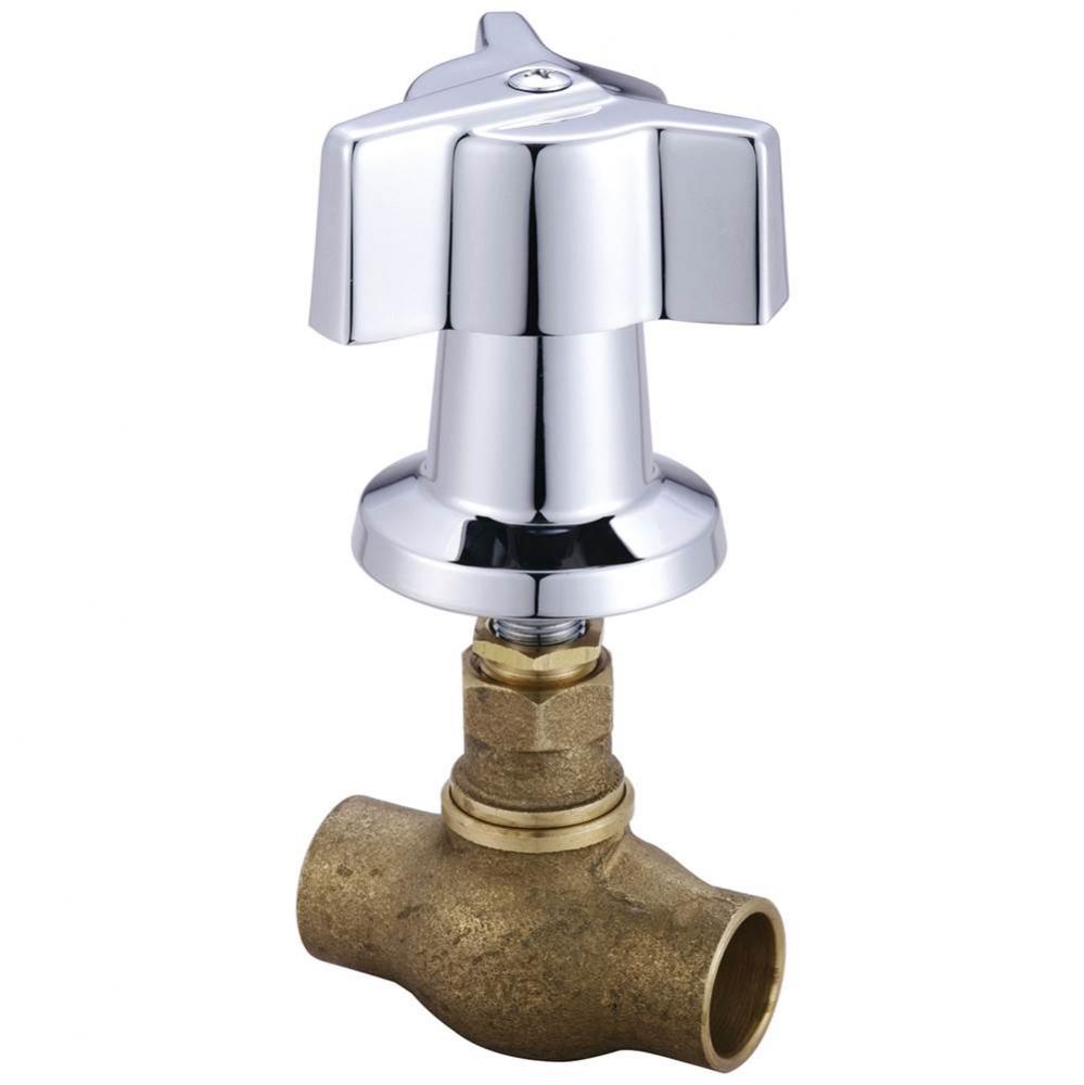 Valve-Tile Stop 3-Point Hdl 3/4'' Cxc-Pc