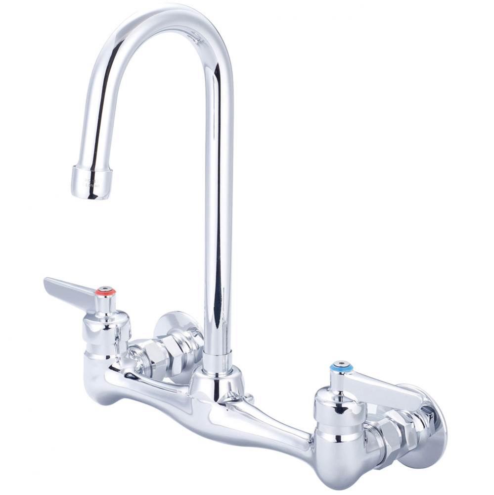 Pre-Rinse-Wallmount 7-7/8'' To 8-1/8'' Lvr Hdl Add-On Faucet 8'' Tub