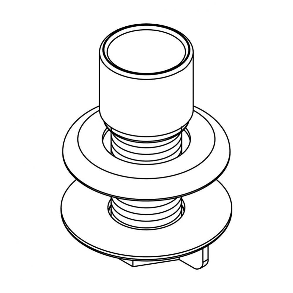 Single Hdl Shampoo Faucet-Hose Guide And Mounting Kit-Pc