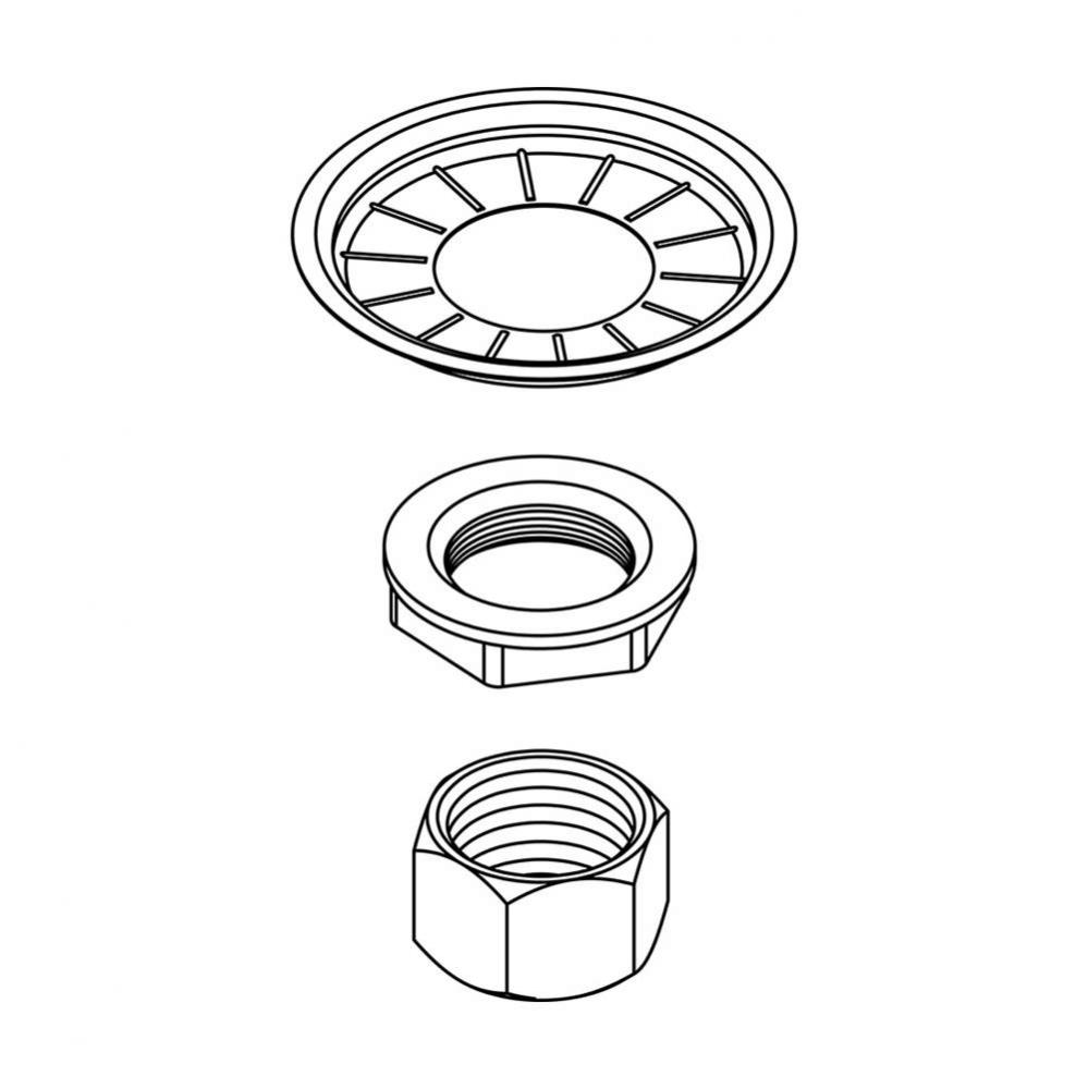 Coupling Nuts & Thinner Crowfoot Washer-2 Sets