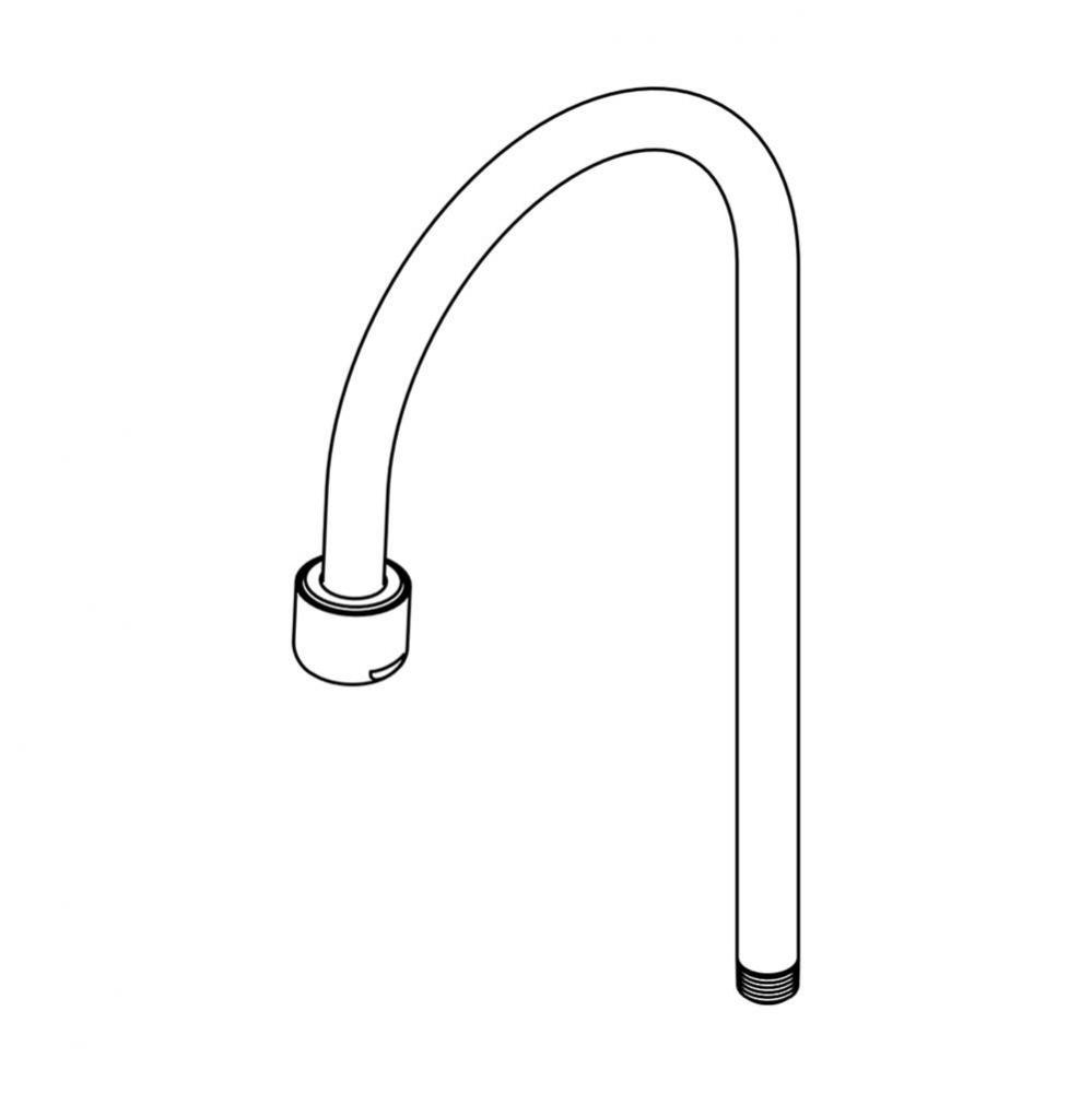 Bar Faucet-4-11/16'' Rigid Gooseneck Spout W/ Aerator For 0286
