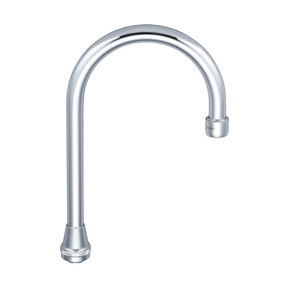 Two Handle Faucet-5-1/2'' Gooseneck Spout W/ Aerator