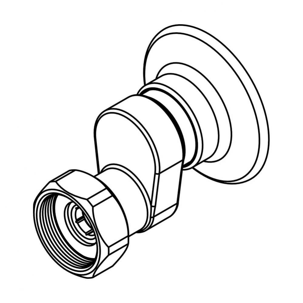 Female Flange Adjustable 6-1/2'' To 9-1/2''