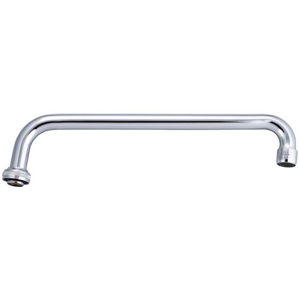 Two Handle Faucet-12'' Tube Spout W/ Aerator